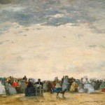 The beach at Trouville