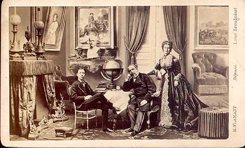 La famille impériale à Chislehurst