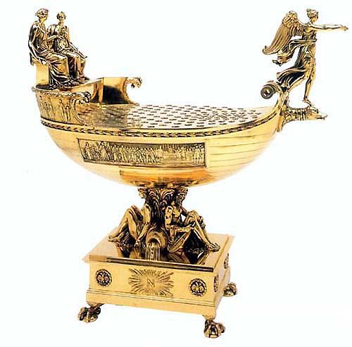 The Emperor’s table ‘boat’