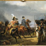 Napoléon Ier passe en revue la garde (bataille d’Iéna, 14 octobre 1806)