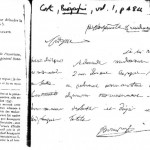 Corps de la Lettre du document de Princeton/Vilnius, publié en fac-similé par le Baron de Coston