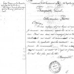 Document du Service Historique de l’Armée de Terre (S.H.A.T.) : minute comprenant le texte seul du document de Princeton/Vilnius