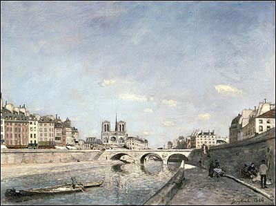 The Seine and Notre-Dame de Paris