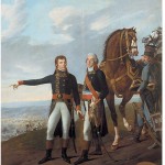 Le général Bonaparte et son chef d’état-major le général Berthier à la bataille de Marengo