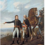 General Bonaparte and his chief of staff, General Berthier, at the Battle of Marengo