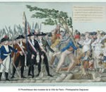Les gouaches de Lesueur. Images de la Révolution de la Bastille