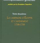 Edition de la Correspondance générale de Napoléon Ier : 4e état des lieux du projet de la Fondation Napoléon, avril 2005