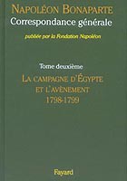 Edition de la Correspondance générale de Napoléon Ier : 4e état des lieux du projet de la Fondation Napoléon, avril 2005