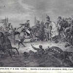 Carte postale ancienne : La bataille d’Austerlitz