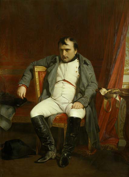 Napoléon Ier à Fontainebleau le 31 mars 1814 - napoleon.org