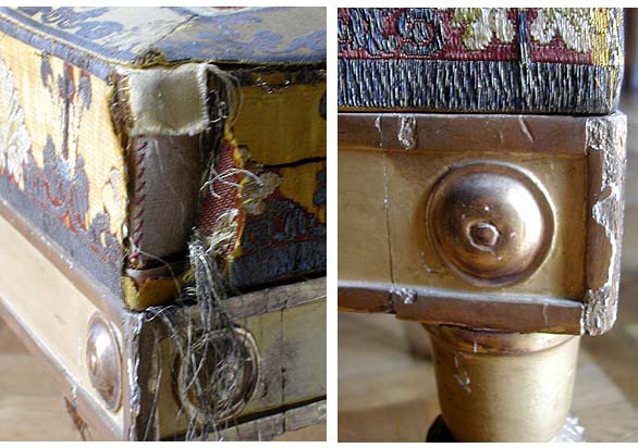 Furniture from the Salon doré: details