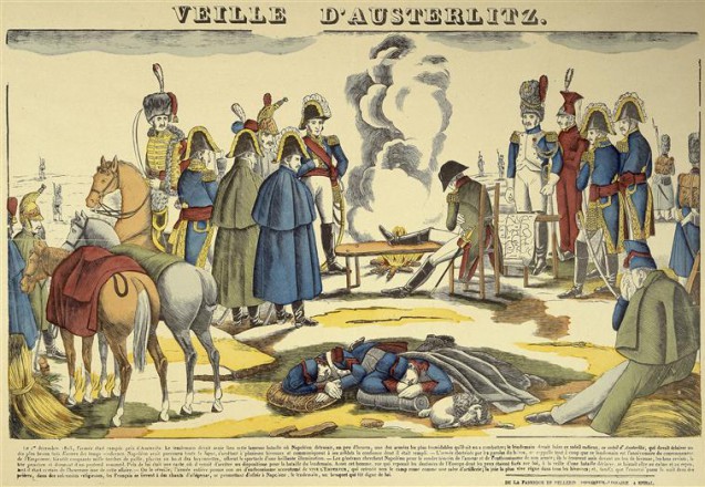 Veille d'Austerlitz, François Georgin, 1835 © Paris - Musée de l'Armée, Dist. RMN-Grand Palais - Pascal Segrette