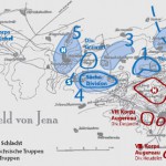 Plan of the Battle of Jena, 14 October, 1806