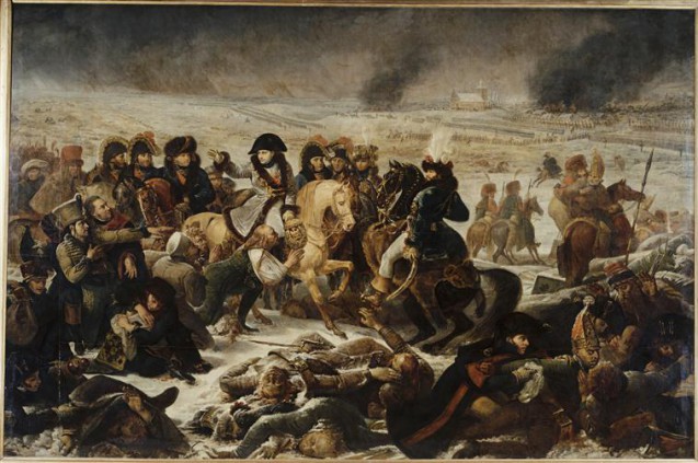 Blessés au champ d'honneur, tableau du salon des Batailles