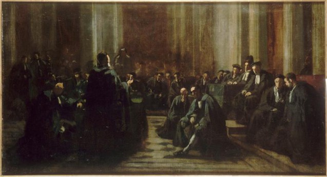 The Great Sanhedrin of 4 February, 1807, by Edouard Moyse