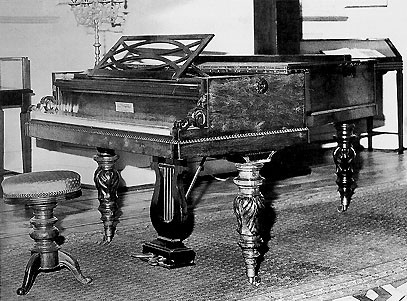 Pleyel Fortepiano belonging to Chopin
