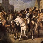 Napoleon I at Tilsit decorating the grenadier Lazareff with the cross of the Légion d’Honneur, 9 July, 1807