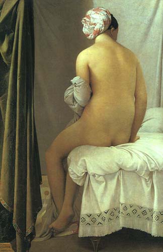 The Woman bathing, known as the Valpinçon woman bathing