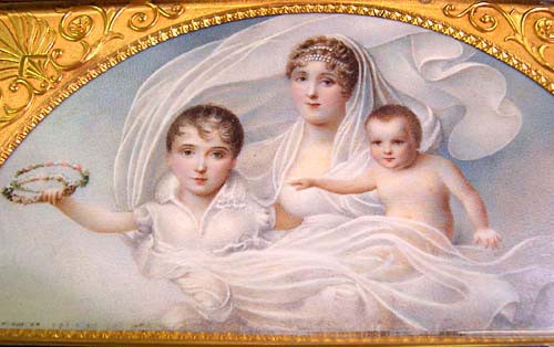 La reine Hortense et ses enfants, Napoléon-Louis et Louis-Napoléon