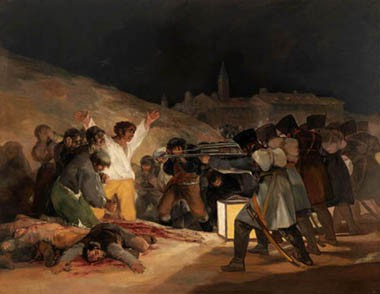 Tres de Mayo (Le 3 Mai 1808 à Madrid: Les fusillades à Príncipe Pío)