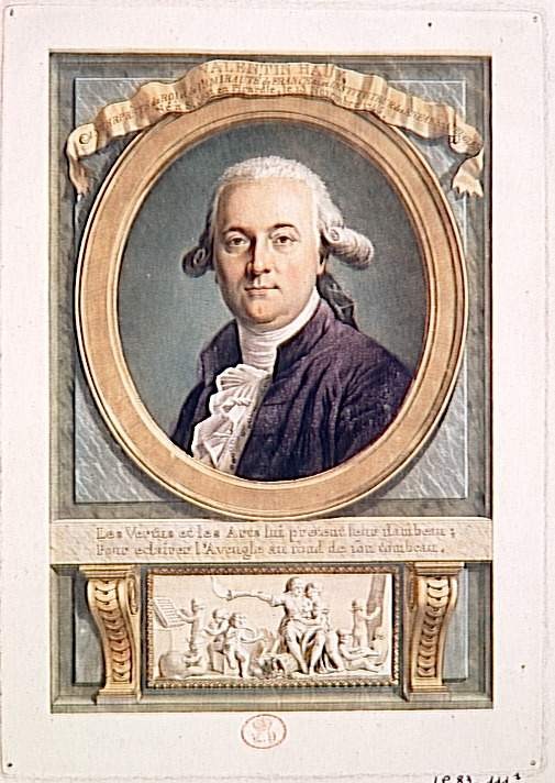 Valentin Haüy (1745-1822), frère de René-Just, éducateur des aveugles