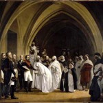Louis Napoléon prince président annonçant à Abd-el-Kader sa libération au château d’Amboise, le 16 octobre 1852
