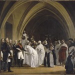 Louis Napoleon, the prince-president announces to Abd el-Kader his freedom at the Château d’Amboise, 16 October 1852