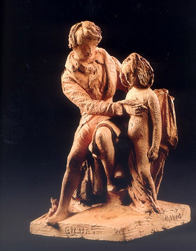 Preliminary statue of Bichat