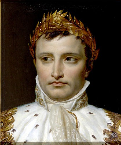 Napoléon, tête couronnée