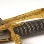 Sabre de luxe offert par le Premier Consul au général Ney : détail de la garde