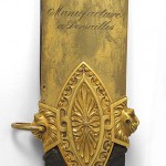 Luxury sword given by the First Consul to General Ney: throat (detail)