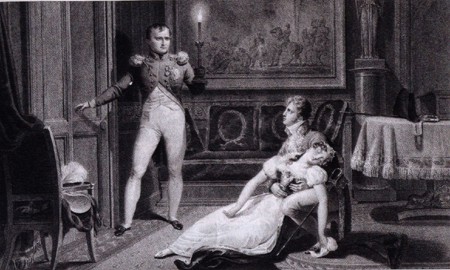 Annonce du divorce de Napoléon à Joséphine (Bosselman)