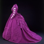 Woman’s dress. Taffeta and silk. France, c.1869.