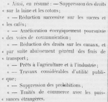 Coup d’État douanier et libéralisation des échanges. Le grand tournant de 1860