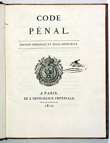 The Code Pénal