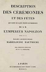 Déroulement du mariage civil de Napoléon Ier et Marie-Louise, 1er avril 1810