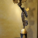 Set of two candelabra from the Napoleonic Residences on Elba
