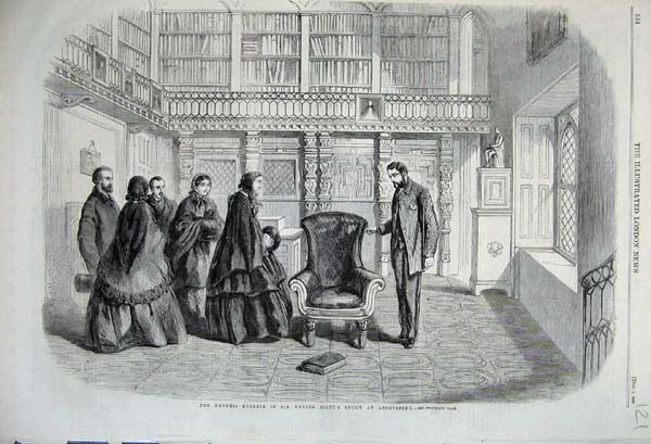 London Illustrated News: Eugenie visits Abbotsford