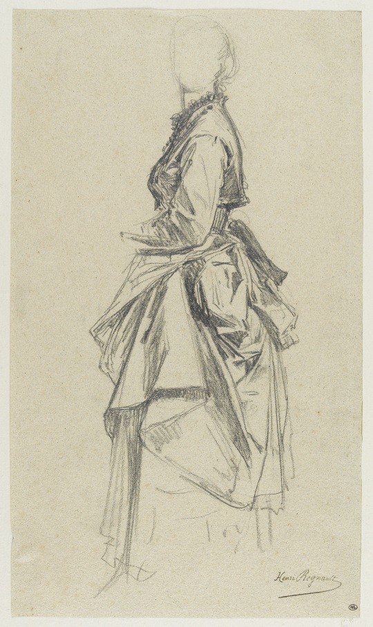 Henri Regnault, Étude de femme © RMN-Grand Palais (musée d'Orsay) / Thierry Le Mage