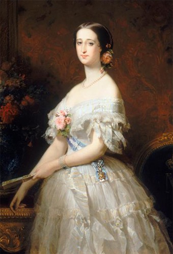 Eugénie, impératrice des Français, par Claude Dubufe © Photo RMN-Grand Palais - G. Blot, musée du château de Versailles