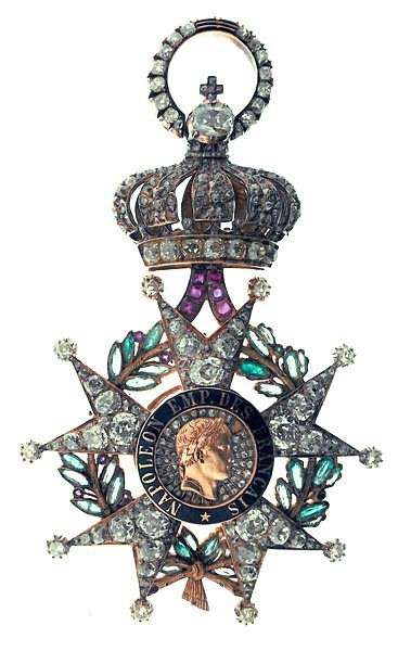 Insigne de grand-croix réputé ayant appartenu à Napoléon III