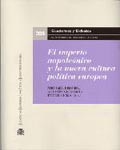 Imperio napoleónico y la nueva cultura política europea (L’Empire napoléonien et la nouvelle culture politique européenne)