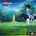 Campagne d’affichage publicitaire du tourisme en Wallonie (été 2011)