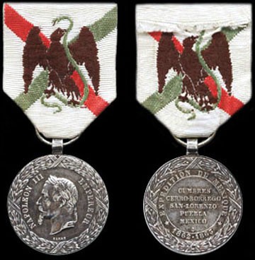Mexican campaign commemorative medal (Second Empire)
