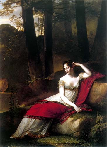 L’impératrice Joséphine dans le parc de Malmaison