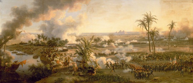 The Battle of the Pyramids (detail)