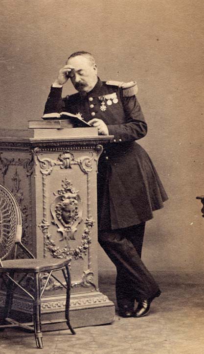 Photographie du maréchal Bazaine, peu avant 1870 (MG2000.119.4) © Département de la Moselle Musée de la Guerre de 1870 Gravelotte