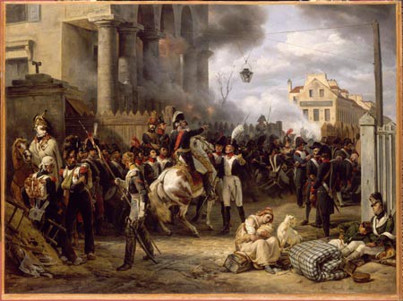 La Barrière de Clichy, défense de Paris le 30 mars 1814