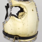 Cuirasse de carabinier provenant du champ de bataille de Waterloo