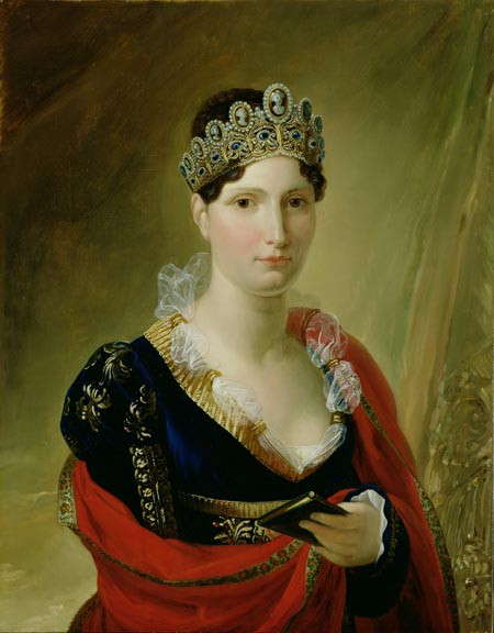 Portrait of Elisa Baciocchi, Grand Duchess of Tuscany